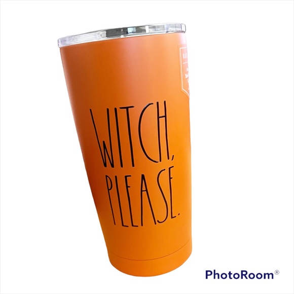 NWT Rae Dunn WITCH, PLEASE Stainless Steel Insulated Tumbler - Picture 1 of 3